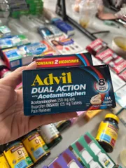 Advil Dual Action  144 viên