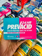 giảm axit dạ dày Prevacid 24 giờ 42 viên nang giải phóng chậm Lansoprazole 15 mg