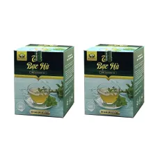 Combo Trà Lá Bạc Hà Thảo Mộc 30 Túi Lọc x 3g – Siêu Thị Thiên Nhiên – Tiện Lợi, Dễ Pha