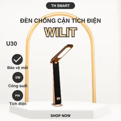 Đèn Học Chống Cận Tích Điện WILIT U30 Mẫu Mới 