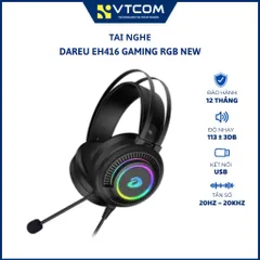 Tai nghe gaming chụp Tai Dareu EH416 RGB - Hàng chính hãng bảo hành 12 tháng
