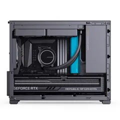 Vỏ Case Jonsbo D32 PRO Black - Kính cường lực / Mặt lưới Mesh, Hỗ trợ M-ATX | Thùng máy PC Gaming