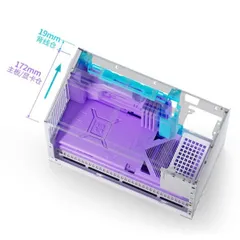 Vỏ Case Jonsbo D32 PRO Black - Kính cường lực / Mặt lưới Mesh, Hỗ trợ M-ATX | Thùng máy PC Gaming