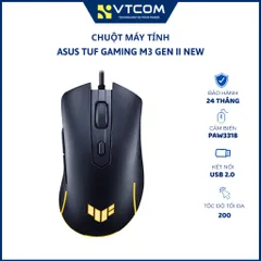 Chuột gaming có dây ASUS TUF M3 Gen II - Hàng chính hãng bảo hành 24 tháng