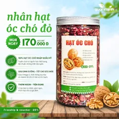 Hạt Óc Chó Đỏ CAOFOOD nhập khẩu Mỹ 500GR - Giàu Omega 3, Tốt Cho Mẹ Bầu và Phát Triển Trí Não Bé - 500g Hữu Cơ Tự Nhiên