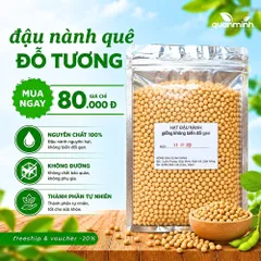 Đậu Nành Quê 1KG - Hạt Đỗ Tương Không Biến Đổi Gen, Chứa Nhiều Dinh Dưỡng, Thay Thế Hạt Ăn Vặt Tốt Cho Sức Khỏe