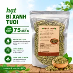Hạt Bí Xanh Sấy Khô Nhập Khẩu Ấn Độ - Dinh Dưỡng Tự Nhiên, Snack Thơm Ngon 500g, Thích Hợp Cho Salad và Sữa Hạt