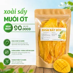 Xoài Sấy Dẻo CAOFOOD 500g - Snack Ngon Từ Xoài Cát Tươi Nguyên Chất, Không Chất Tạo Màu, Thực Phẩm Sạch An Toàn