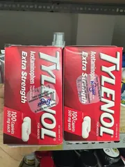 💊 Tylenol 500mg - Viên Uống Hỗ Trợ Giảm Đau Hạ Sốt Chính Hãng Mỹ (Hộp 100 Viên)