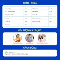 [Hộp 60v] Viên tăng lực nhân sâm tỏi đen ZBull New Brand M Tâm Dược hỗ trợ khôi phục sức khoẻ tăng đề kháng