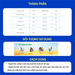 Viên Đông Trùng Ăn Ngủ Ngon New Formula Fast Tâm Dược Hỗ Trợ Người Mất Ngủ, Kén Ăn, Suy Nhược Cơ Thể