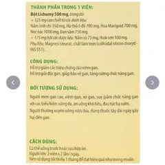 (Chính hãng) HỘP 100 VIÊN UỐNG NATURENZ GOLD DHG PHARMA HỖ TRỢ GIẢM TRIỆU CHỨNG VIÊM GAN, BẢO VỆ GAN HIỆU QUẢ