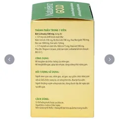 (Chính hãng) HỘP 100 VIÊN UỐNG NATURENZ GOLD DHG PHARMA HỖ TRỢ GIẢM TRIỆU CHỨNG VIÊM GAN, BẢO VỆ GAN HIỆU QUẢ
