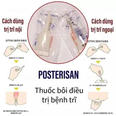 Combo 10 Tuýp Kem Bôi Trĩ Posterisan Forte 2g - Hỗ Trợ Giảm Sưng Đau Trĩ Ngoại, Phục Hồi Tình Trạng Hậu Môn 817109