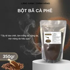 Bột Bã Cà Phê Nguyên Chất 350g - Mặt Nạ Đắp Mặt và Body Giúp Dưỡng Da Tự Nhiên