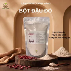 Bột Đậu Đỏ Tự Nhiên 1kg - Nguyên Chất 100% Hạt Đậu Đỏ, Tẩy Tế Bào Chết, Làm Sạch Da, Dưỡng Da Dịu Nhẹ