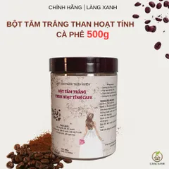 Bột Tắm Trắng Than Hoạt Tính Cafe Nhà Làm Hũ 500g
