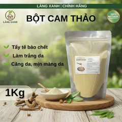 Bột Cam Thảo Nguyên Chất 500g - Mặt Nạ Đắp Mặt và Body Giúp Dưỡng Da Tự Nhiên
