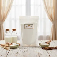 Bột Cám Sữa Nguyên Chất 500g - Mặt Nạ Đắp Mặt và Body Giúp Dưỡng Da Tự Nhiên