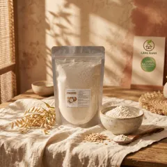 Bột Yến Mạch Thiên Nhiên 1kg - Tẩy Tế Bào Chết, Làm Sạch Da, Dưỡng Da Dịu Nhẹ