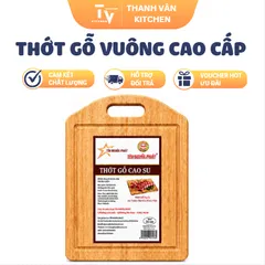Thớt Gỗ Vuông Cao Cấp (TV1685)