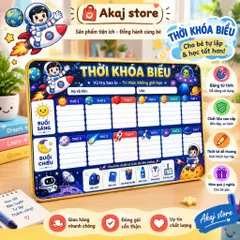 THỜI KHÓA BIỂU CHO BÉ – CHỦ ĐỘNG HỌC TẬP MỖI NGÀY