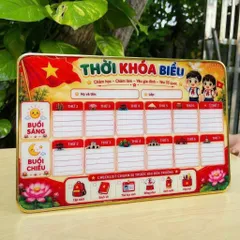 THỜI KHÓA BIỂU CHO BÉ – CHỦ ĐỘNG HỌC TẬP MỖI NGÀY