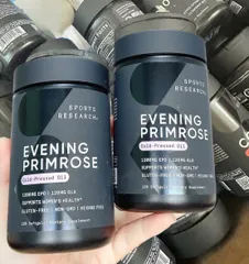 Tinh Dầu Hoa Anh Thảo Sports Research Evening Primrose 120 Viên, Hỗ Trợ Nội Tiết Nữ, Da Khỏe Đẹp shop embott