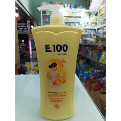 SỮA TẮM E100 VÀNG silky làn da trắng mịn màng size 800g, 1kg2