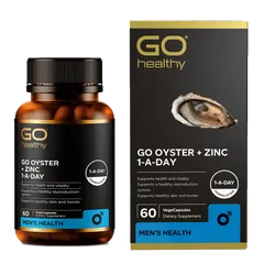 Tinh chất Hàu nhập khẩu New Zealand GO OYSTER + ZinC 60 Viên 651120