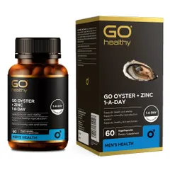 Tinh chất Hàu nhập khẩu New Zealand GO OYSTER + ZinC 60 Viên 651120
