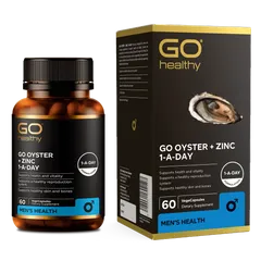 Tinh chất Hàu nhập khẩu New Zealand GO OYSTER + ZinC 60 Viên 651120