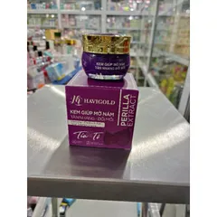 Kem giúp mờ nám tàn nhang đồi mồi tía tô havigold 10g