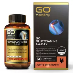 Viên Uống Bổ Khớp Go Glucosamine 1500mg 60 Viên - Hỗ Trợ Khớp Chắc Khỏe, Giảm Thoái Hóa, Tăng Dịch Khớp
