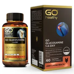Viên Uống Bổ Khớp Go Glucosamine 1500mg 60 Viên - Hỗ Trợ Khớp Chắc Khỏe, Giảm Thoái Hóa, Tăng Dịch Khớp
