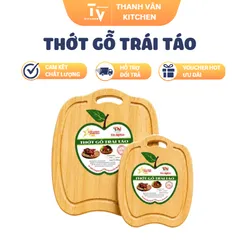 Thớt Gỗ Trái Táo (TV1689)