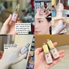✨ Kem lót Whoo Double Radiant Base Pink dưỡng sáng da, 8ml - Giao nhanh