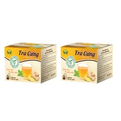 Combo Trà Gừng Túi Lọc 30 Túi x 3g – Trà Gừng Thảo Mộc Tự Nhiên – Siêu Thị Thiên Nhiên