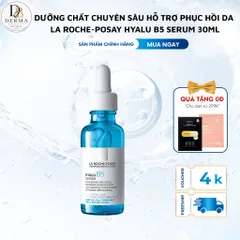 [HÀNG CHÍNH HÃNG] Dưỡng chất chuyên sâu hỗ trợ tạo da, da căng mướt La Roche-Posay Hyalu B5 serum 30ml