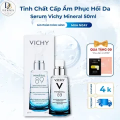 Tinh Chất Cấp Ẩm Phục Hồi Da Vichy Mineral 89 Serum Hyaluronic Acid 50ml Chính Hãng