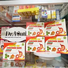 Gel Dạ dày Nghệ Mật Ong CURCUMIN NANO giảm trào ngược dạ dày tá tràng, đầy hơi,ợ chua,đau rát,nóng bỏng vết loét H20 gói