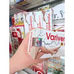 Kem Giãn Tĩnh Mạch Variventot NGA,Bảo vệ vùng da đùi-cẳng chân khỏi Vết rạn da,giãn mạch,da săn chắc,tăng sức đàn hồi da