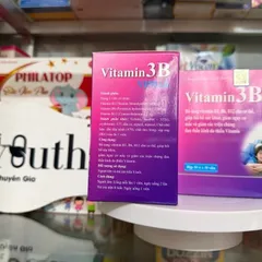 Viên Vitamin 3B Viphar Bổ sung vitamin tổng hợp,tăng đề kháng,dinh dưỡng bồi bổ sức khỏe,thể chất- Hộp 100 viên