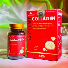 Viên uống đẹp da BEAUTY CARE COLLAGEN - Hỗ trợ Tăng Cường Chống Oxy Hoá, Làm đẹp da căng mịn - H30V