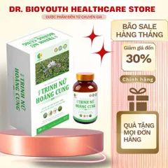 Viên Uống Trinh Nữ Hoàng Cung Gia Hưng Pharma, Hỗ Trợ  U Xơ Tử Cung, U Nang Buồng Trứng, U Tuyến Vú 30 Viên