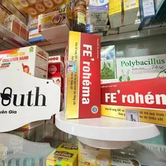 Viên uống Fe' Rohéma bổ sung sắt và axit folic, giảm thiếu máu do thiếu sắt, hỗ trợ quá trình tạo máu, suy dinh dưỡng