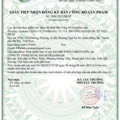 Viên uống Bổ phế Cordyceps ngăn viêm phổi phế quản mạn,viêm đường hô hấp, long đàm, ho khan, khàn tiếng 30v