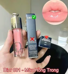 Son Dior Addict Lip Maximizer 001 dưỡng môi căng mọng fullbox 🏷️ Giá tốt bao rẻ