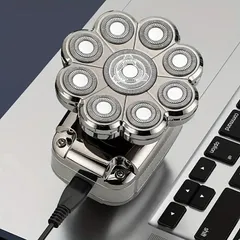 Tông Đơ Cắt Tóc, Cạo Trọc Đầu Đa Năng SHAVER 5 in 1 9D, 9 Lưỡi Thông Minh
