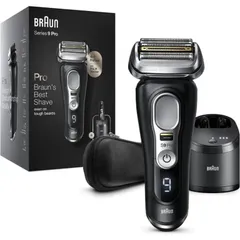 Máy Cạo Râu Braun Series 9 Pro 9460cc Wet & Dry shaver with 5-in-1 | Chính Hãng